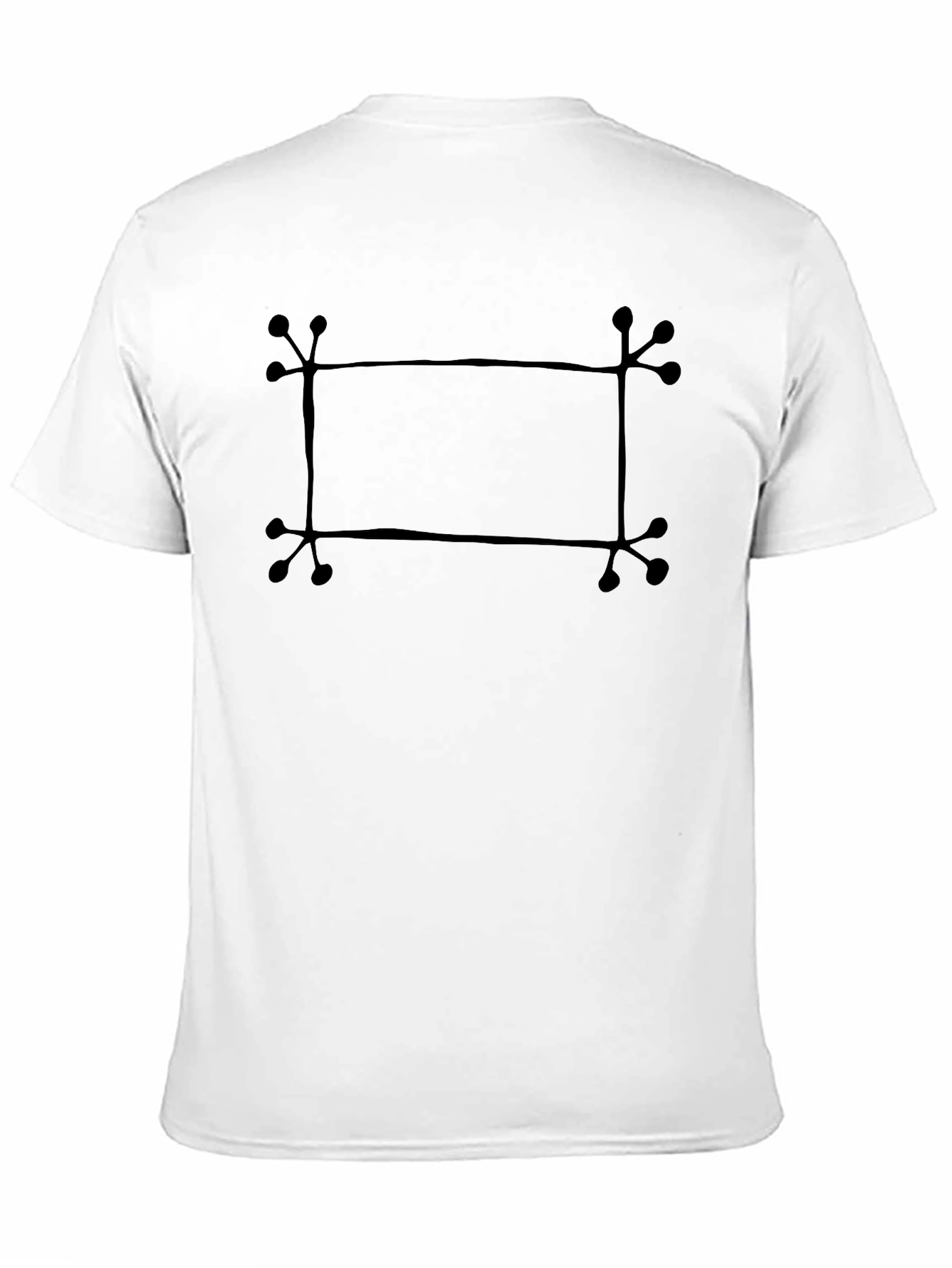 Abstract Rectangle T-Shirt - Modern Minimalist Design