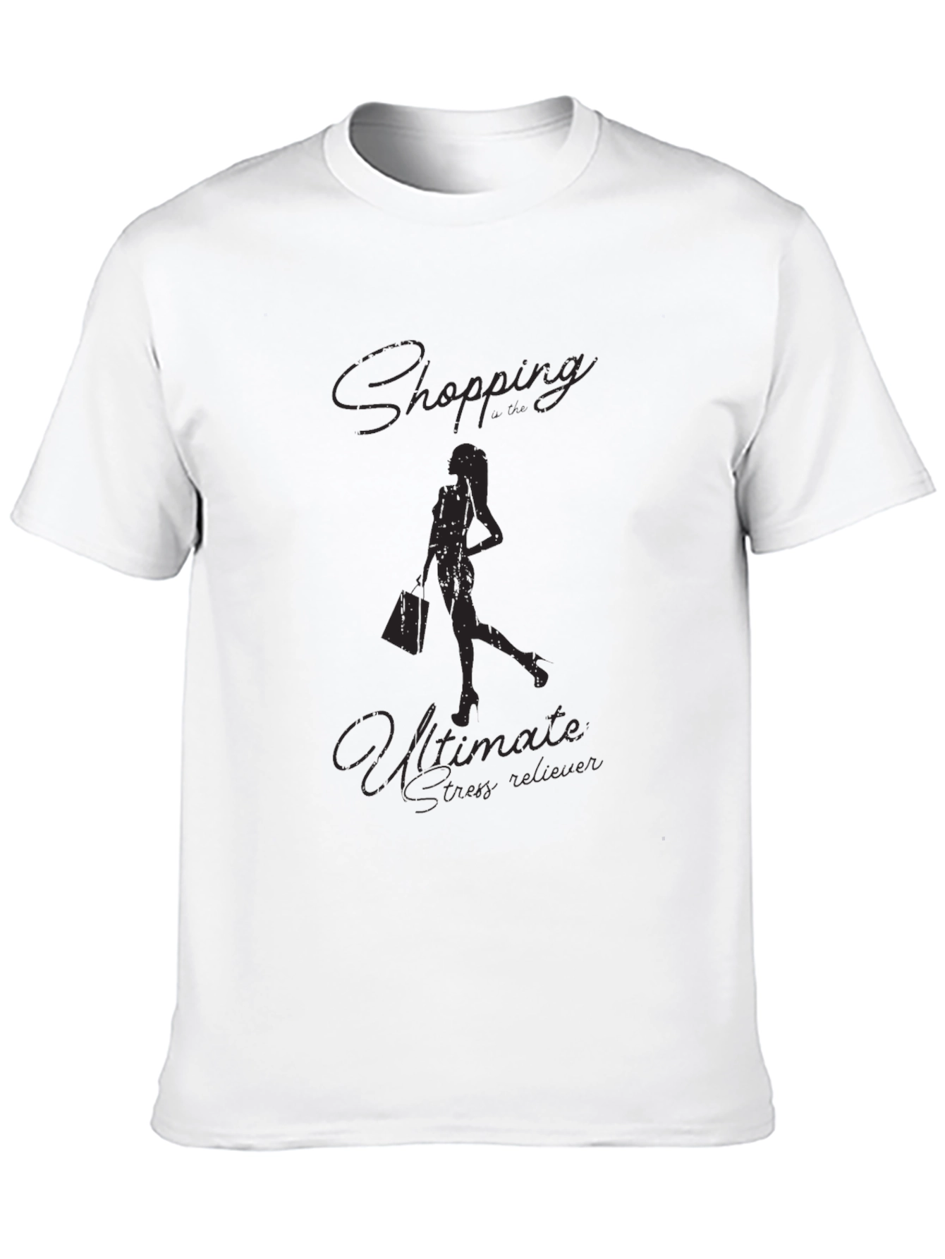 Shopping Ultimate Stress Reliever T-Shirt