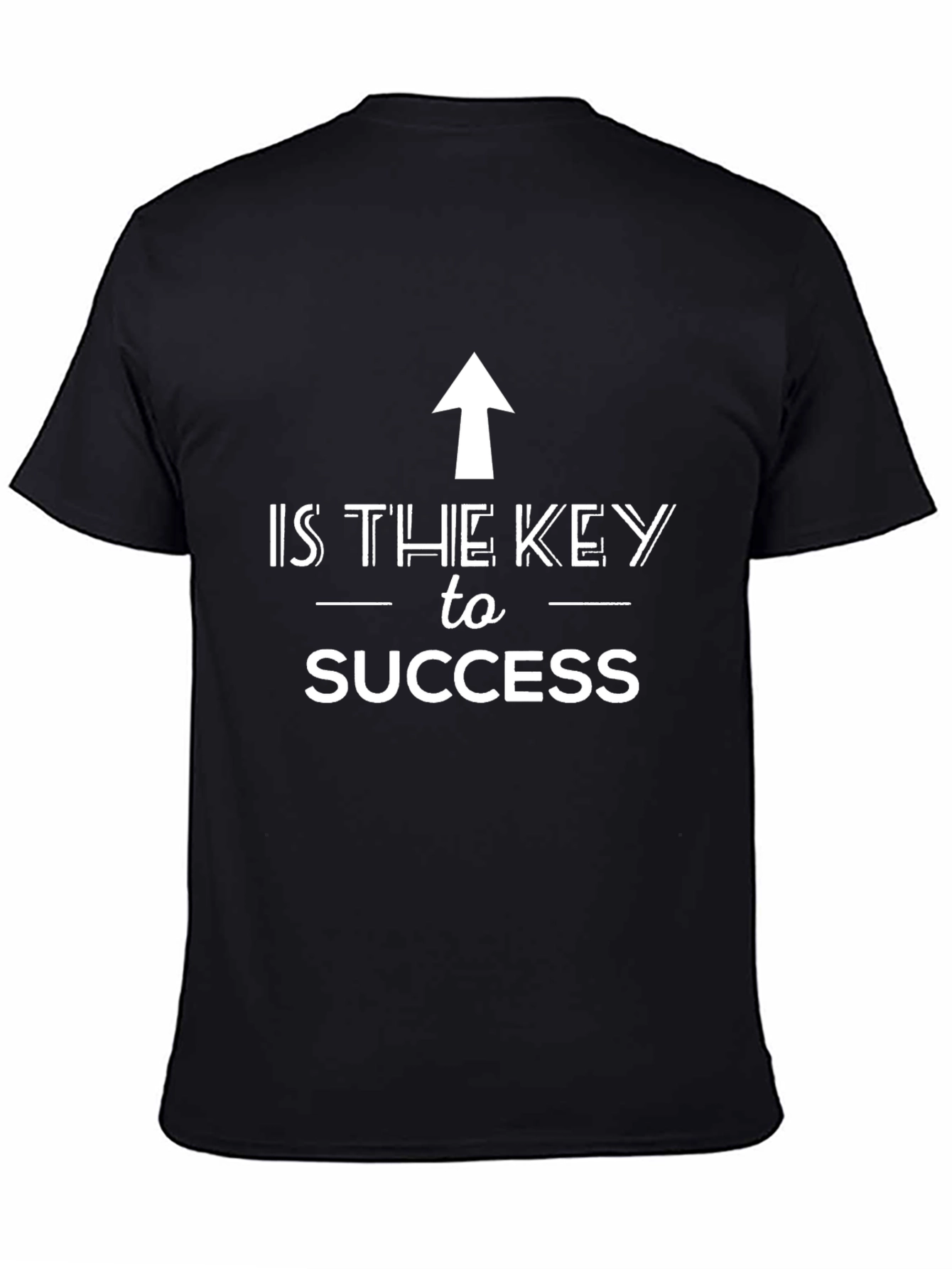 Success Graphic Black T-Shirt
