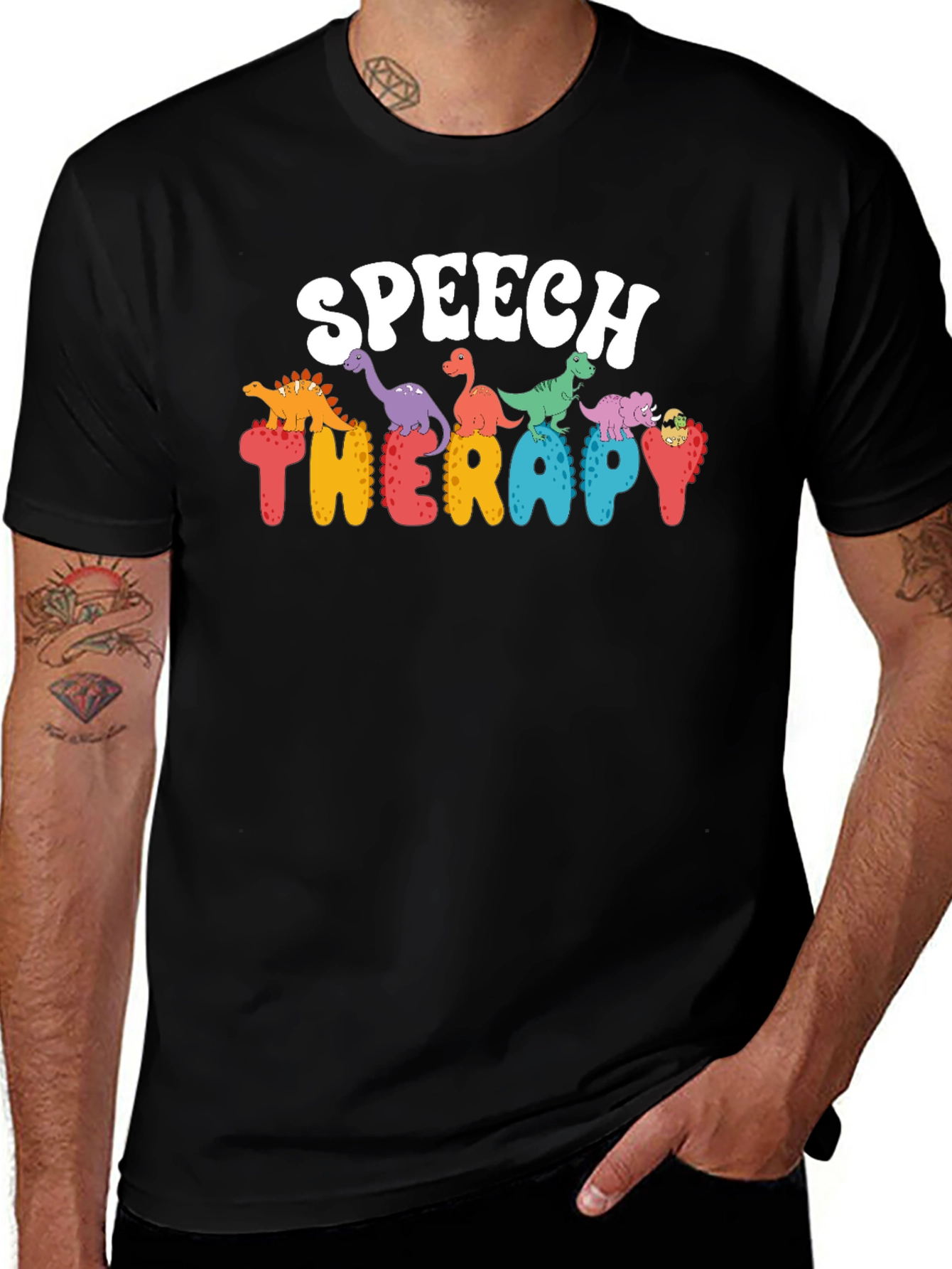 Speech Therapy Dinosaur T-Shirt