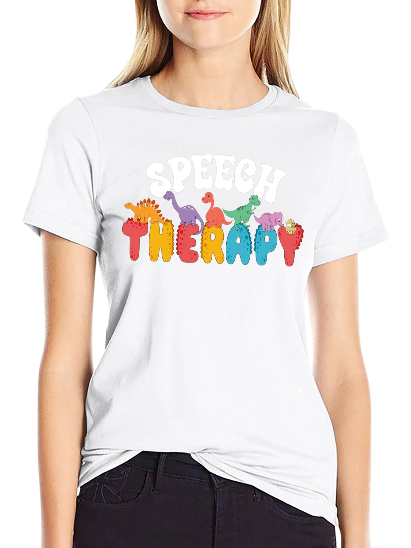 Speech Therapy Dinosaur T-Shirt