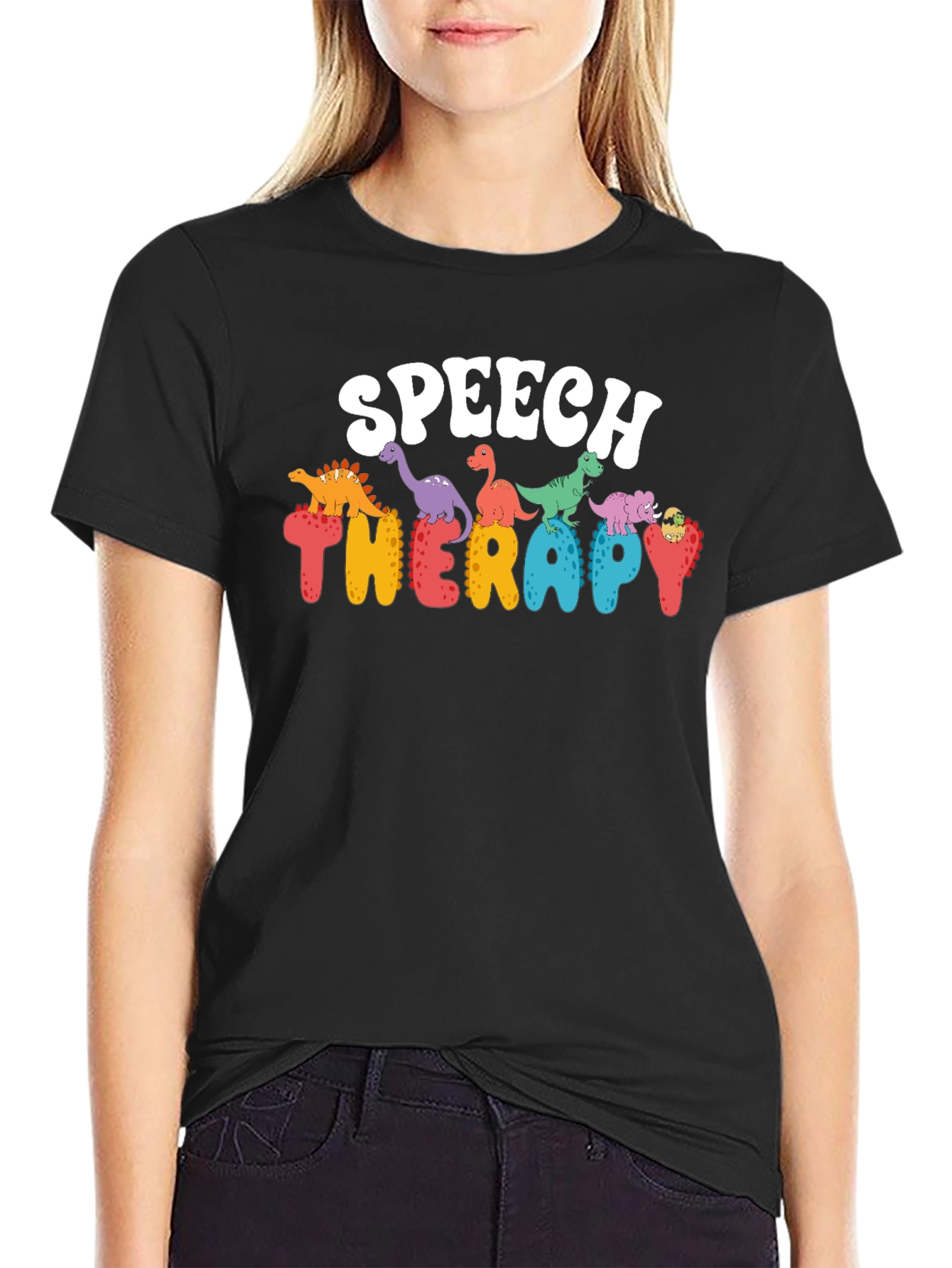Speech Therapy Dinosaur T-Shirt