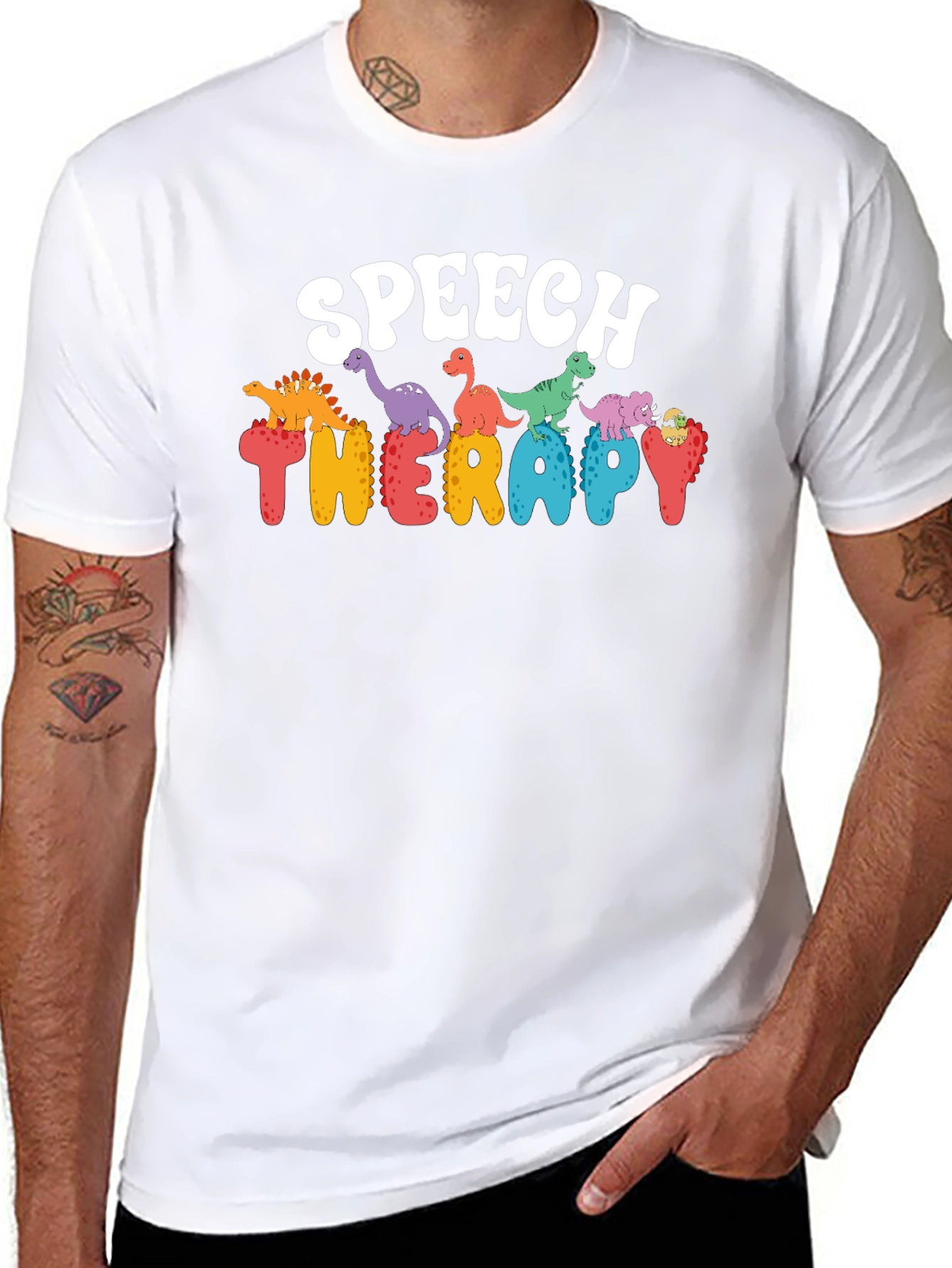Speech Therapy Dinosaur T-Shirt