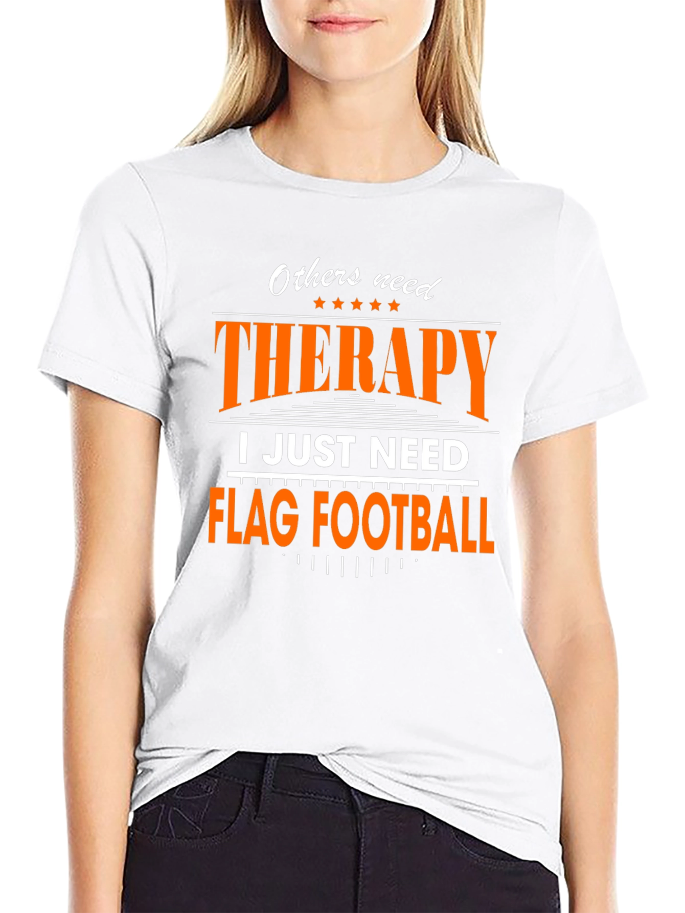 Flag Football Therapy Tee