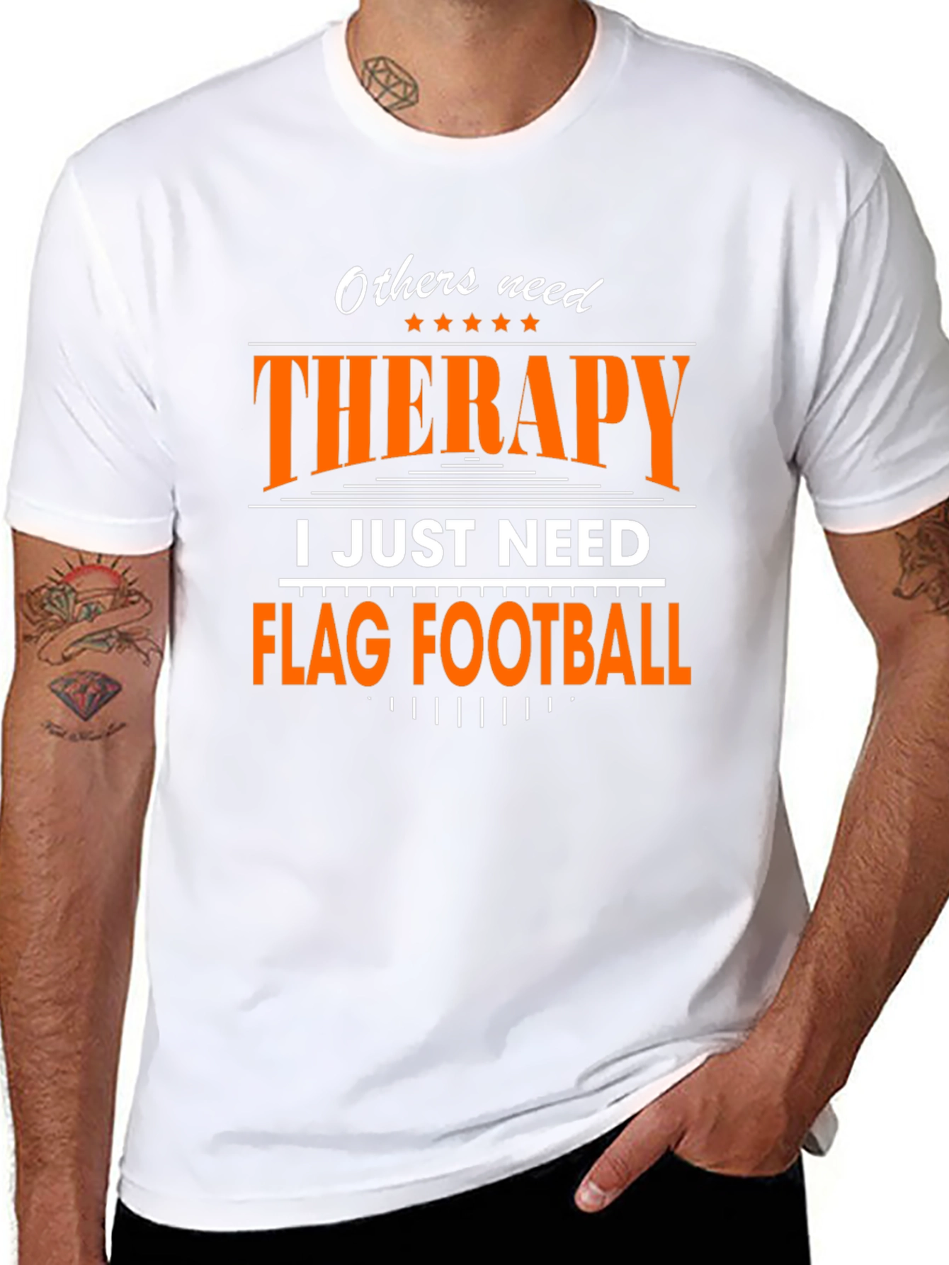 Flag Football Therapy Tee