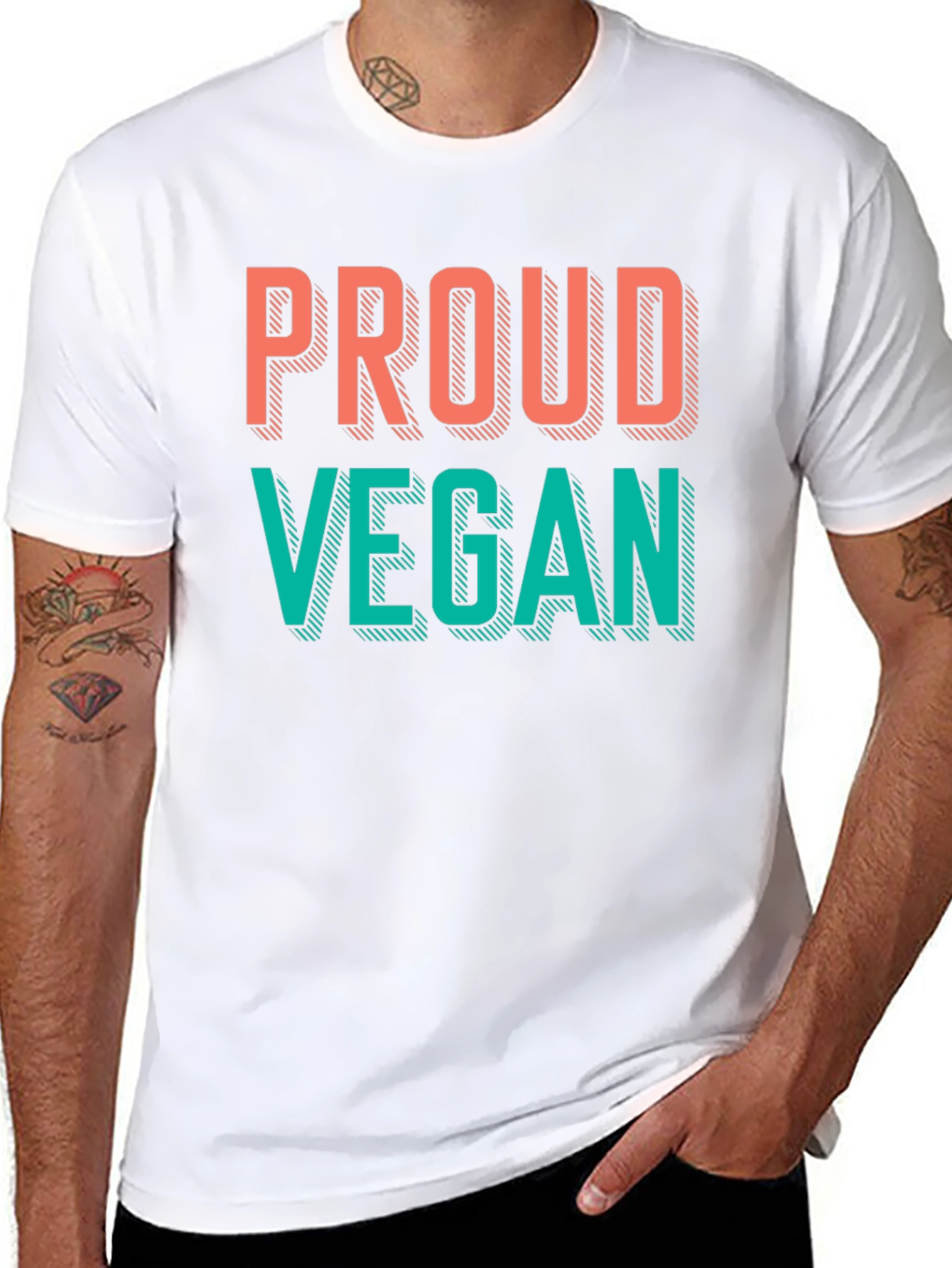 Proud Vegan T-Shirt - Statement Tee