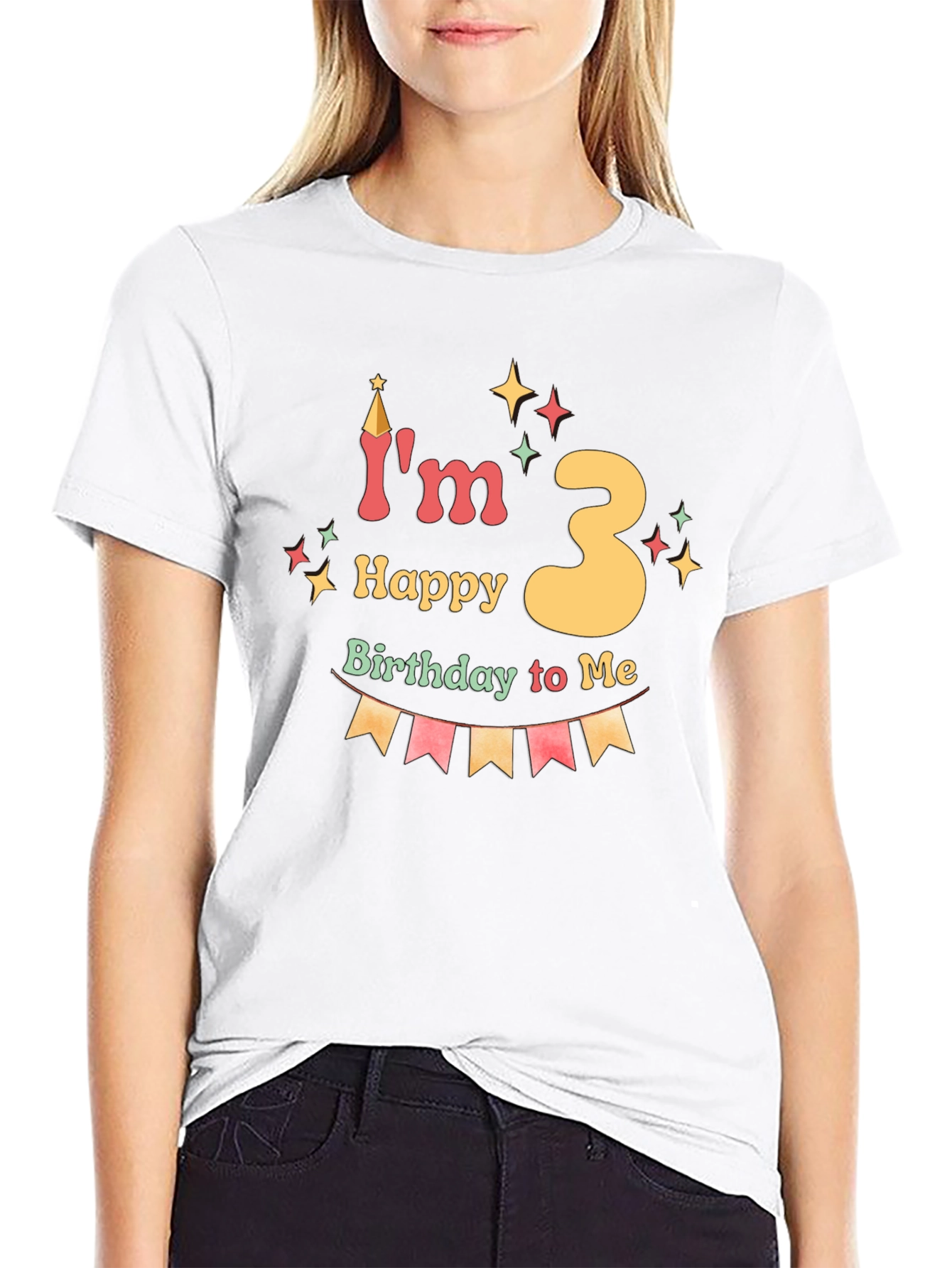 Im Happy 3 Birthday To Me T-Shirt