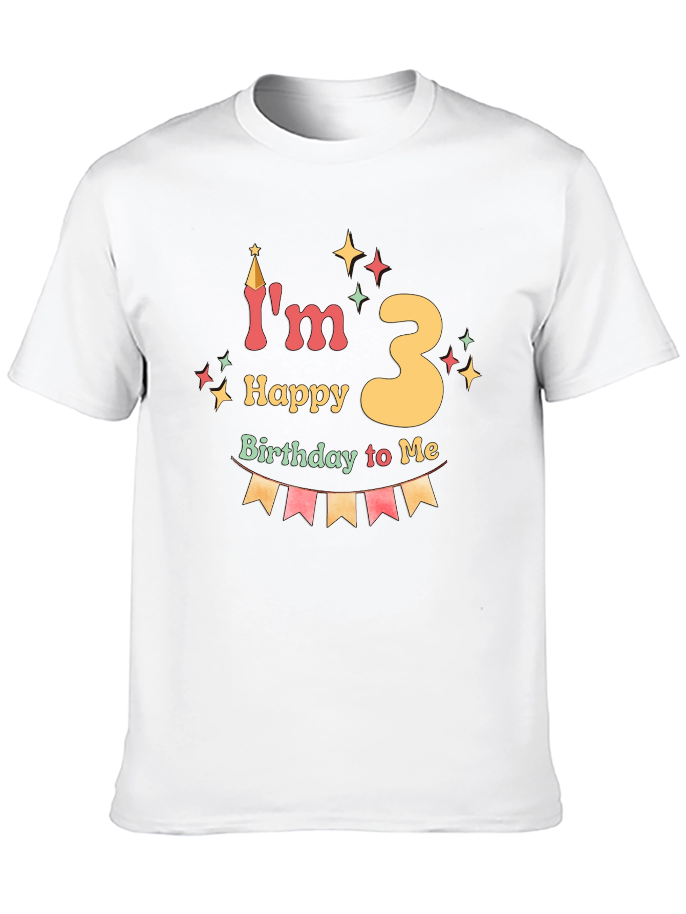 Im Happy 3 Birthday To Me T-Shirt