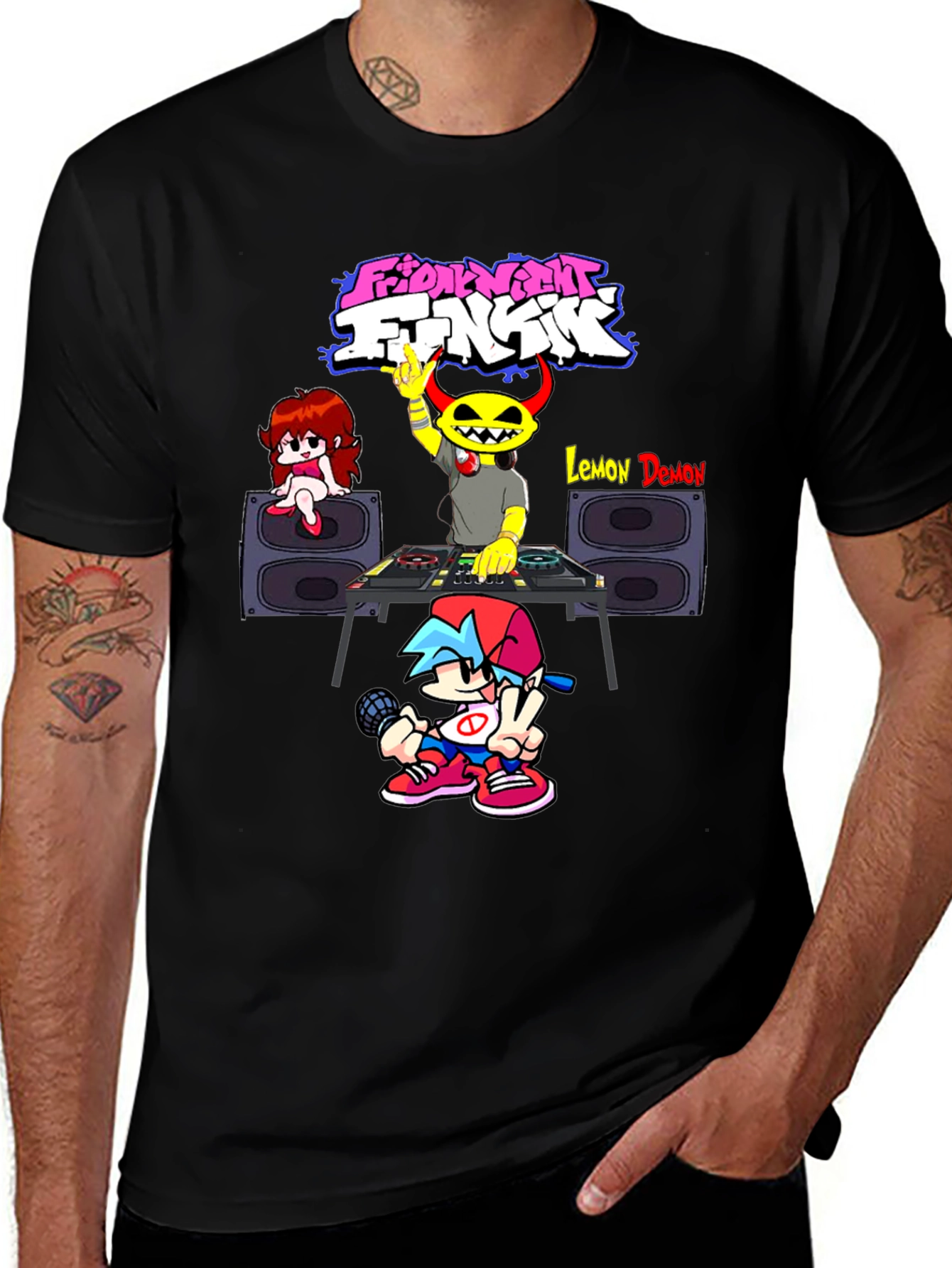 Friday Night Funkin Graphic T-Shirt