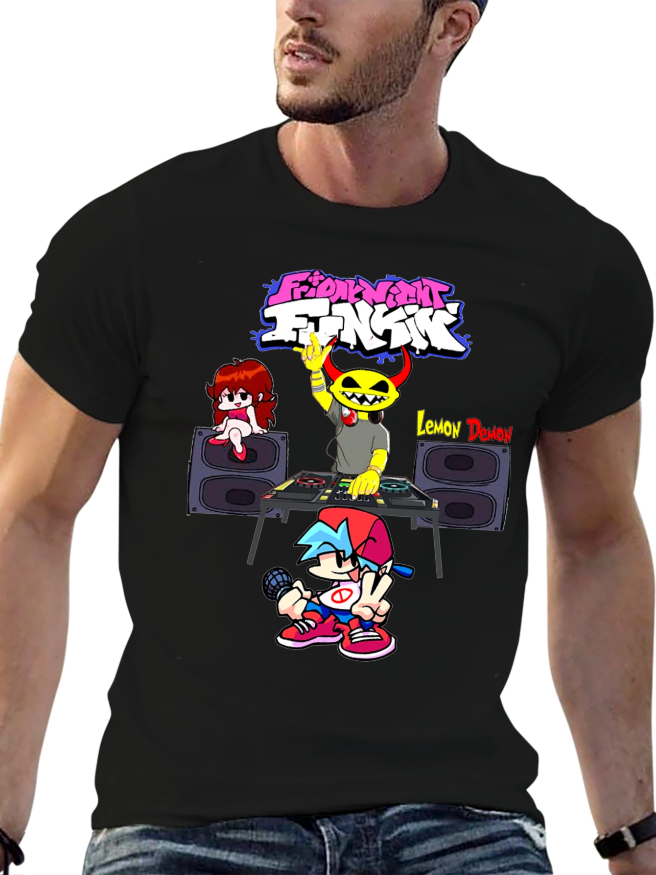 Friday Night Funkin Graphic T-Shirt