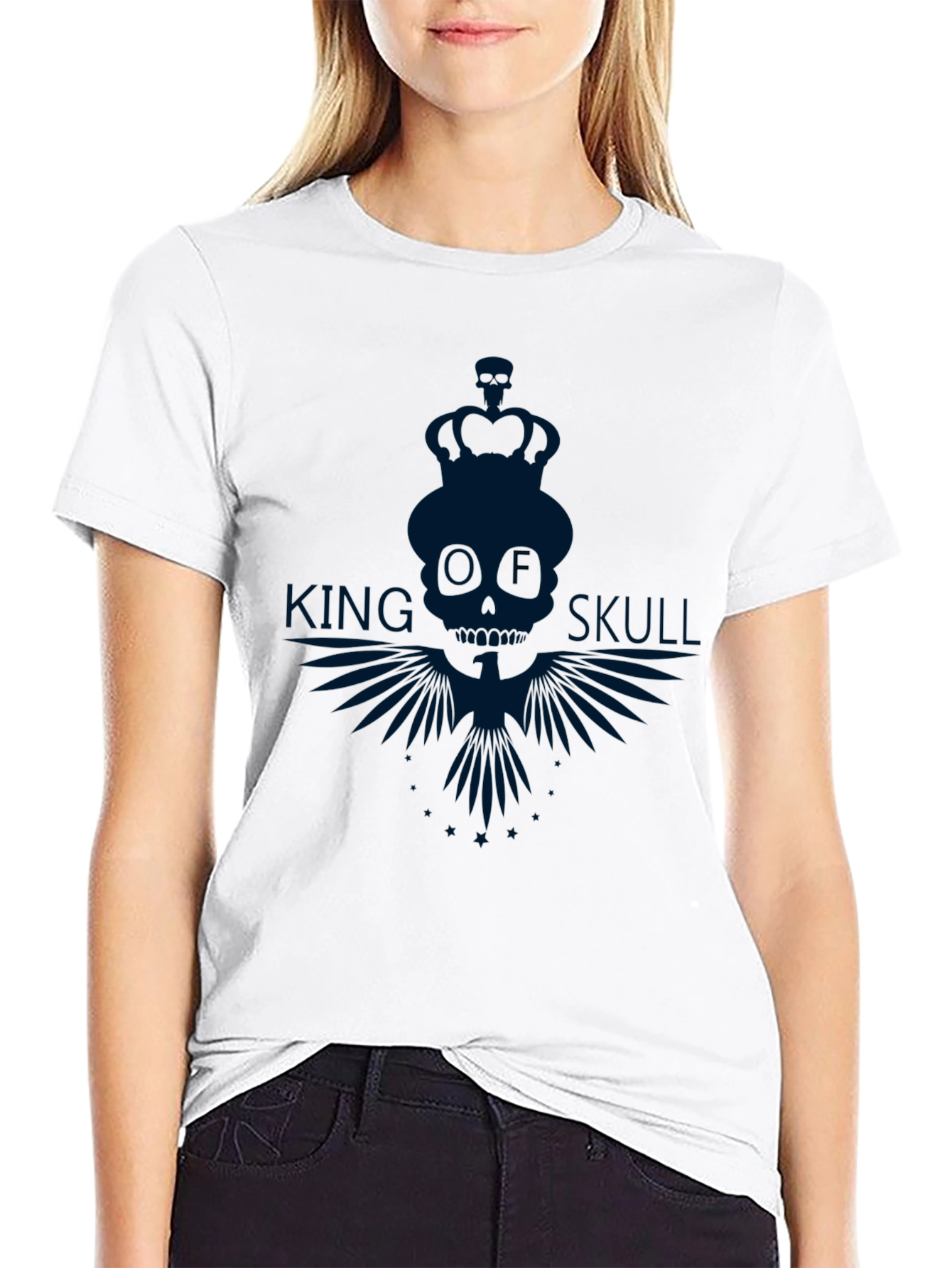 King of Skull T-Shirt - Graphic Tee