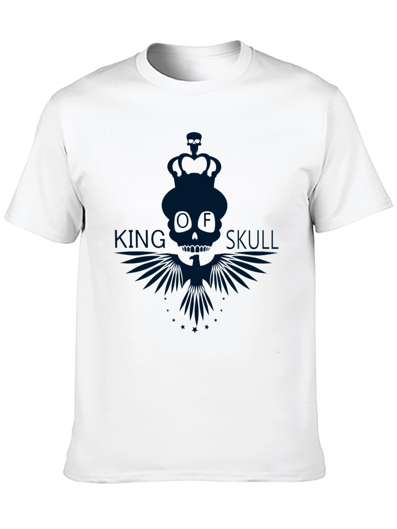 King of Skull T-Shirt - Graphic Tee
