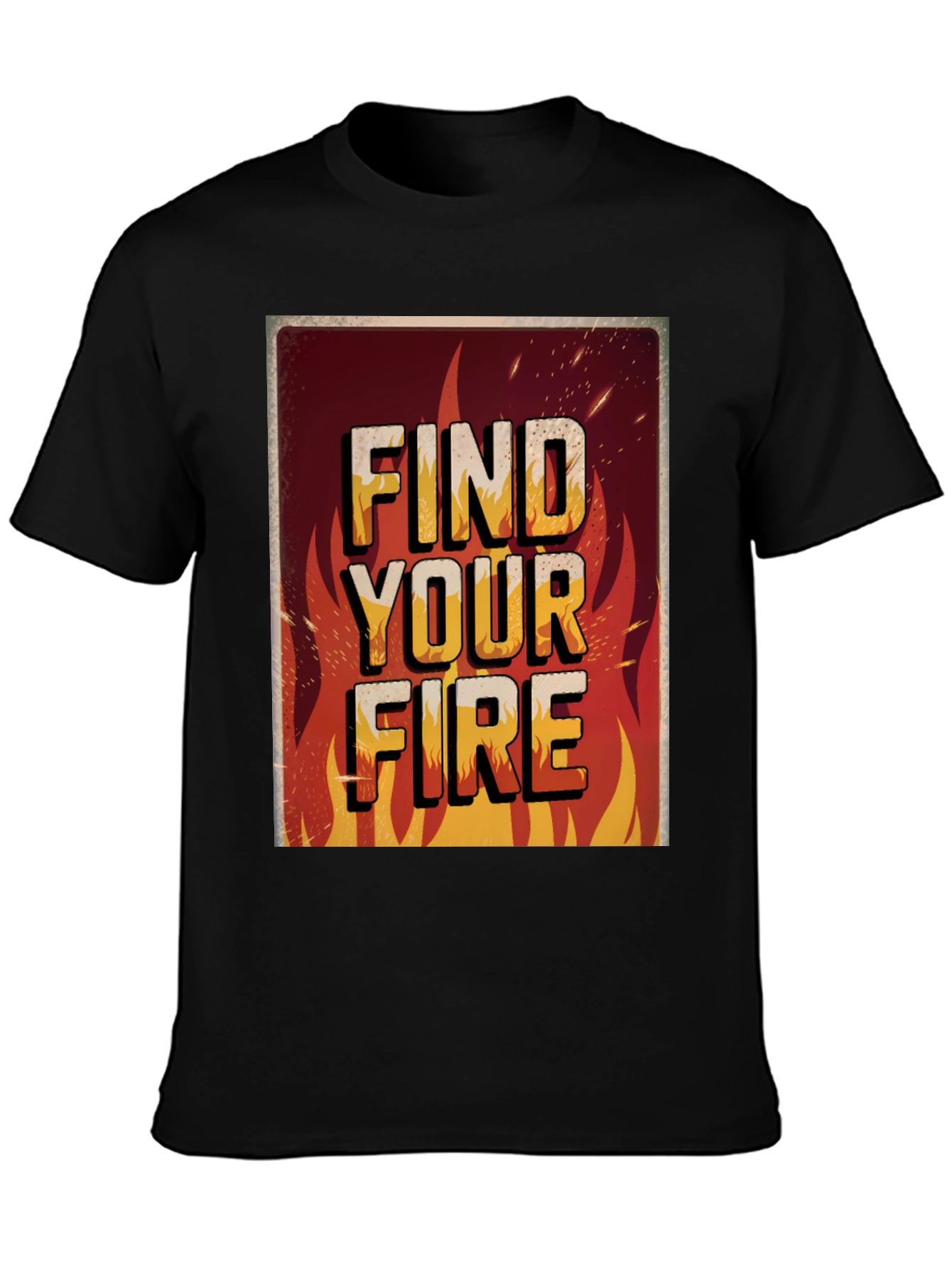 Find Your Fire Graphic Print Tee