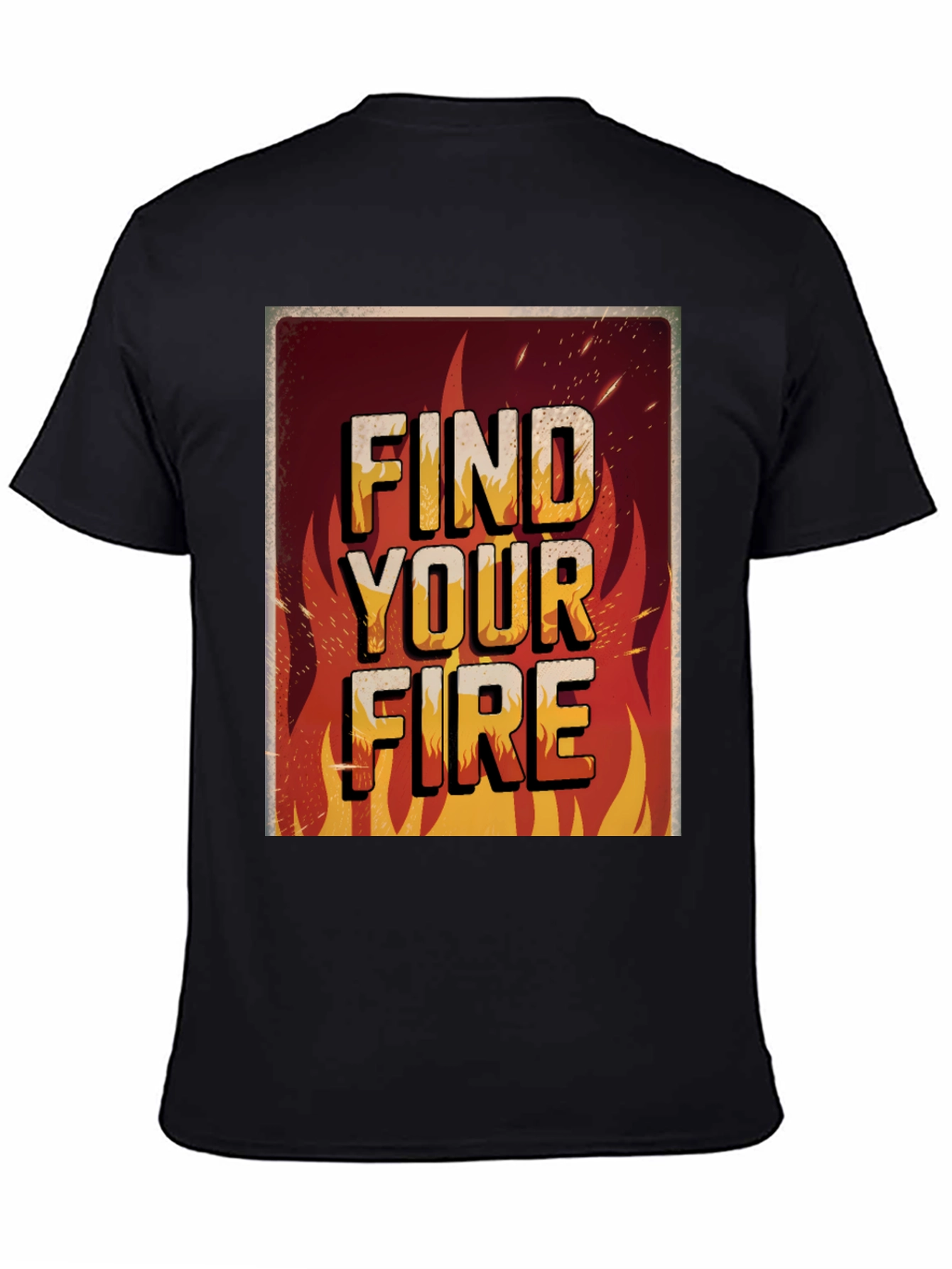 Find Your Fire Graphic Print Tee