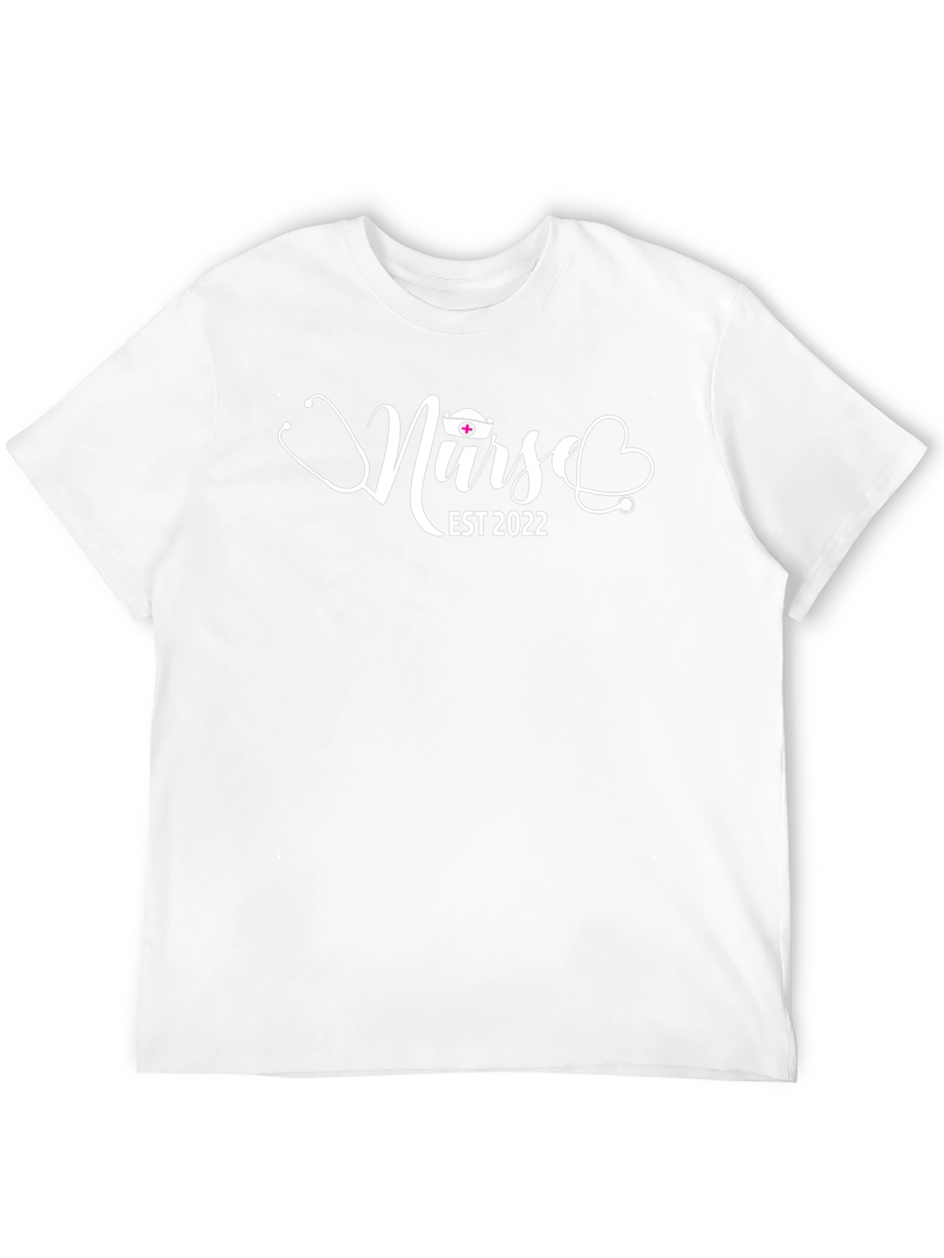 Nurse Est 2022 Graphic T-Shirt - Black