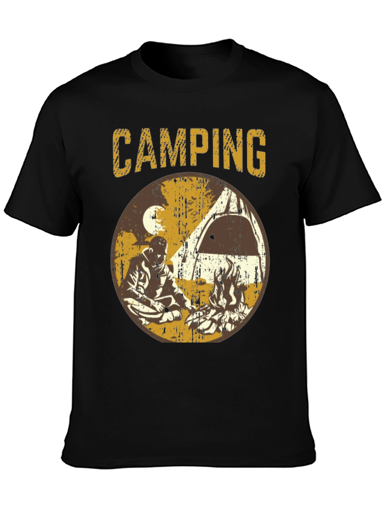 Camping Graphic T-Shirt - Adventure Ready!