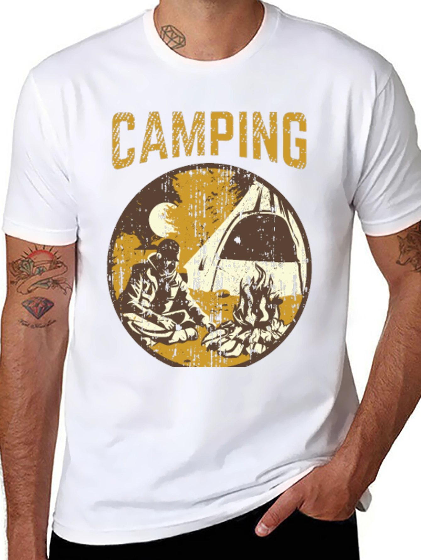 Camping Graphic T-Shirt - Adventure Ready!