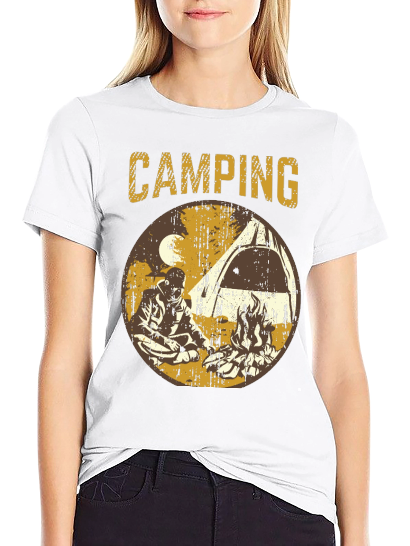 Camping Graphic T-Shirt - Adventure Ready!