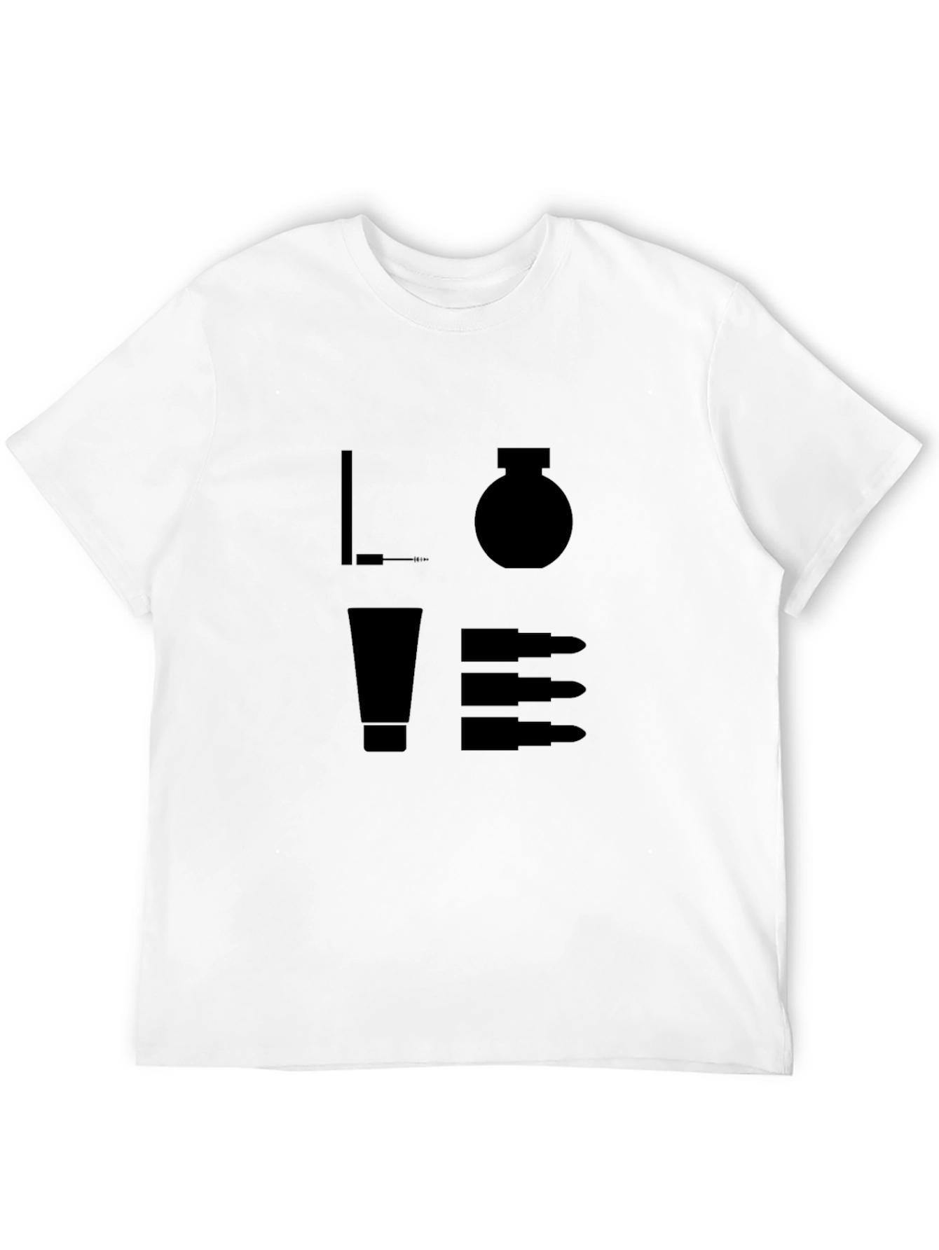 Love Makeup T-Shirt - Black Unique Design
