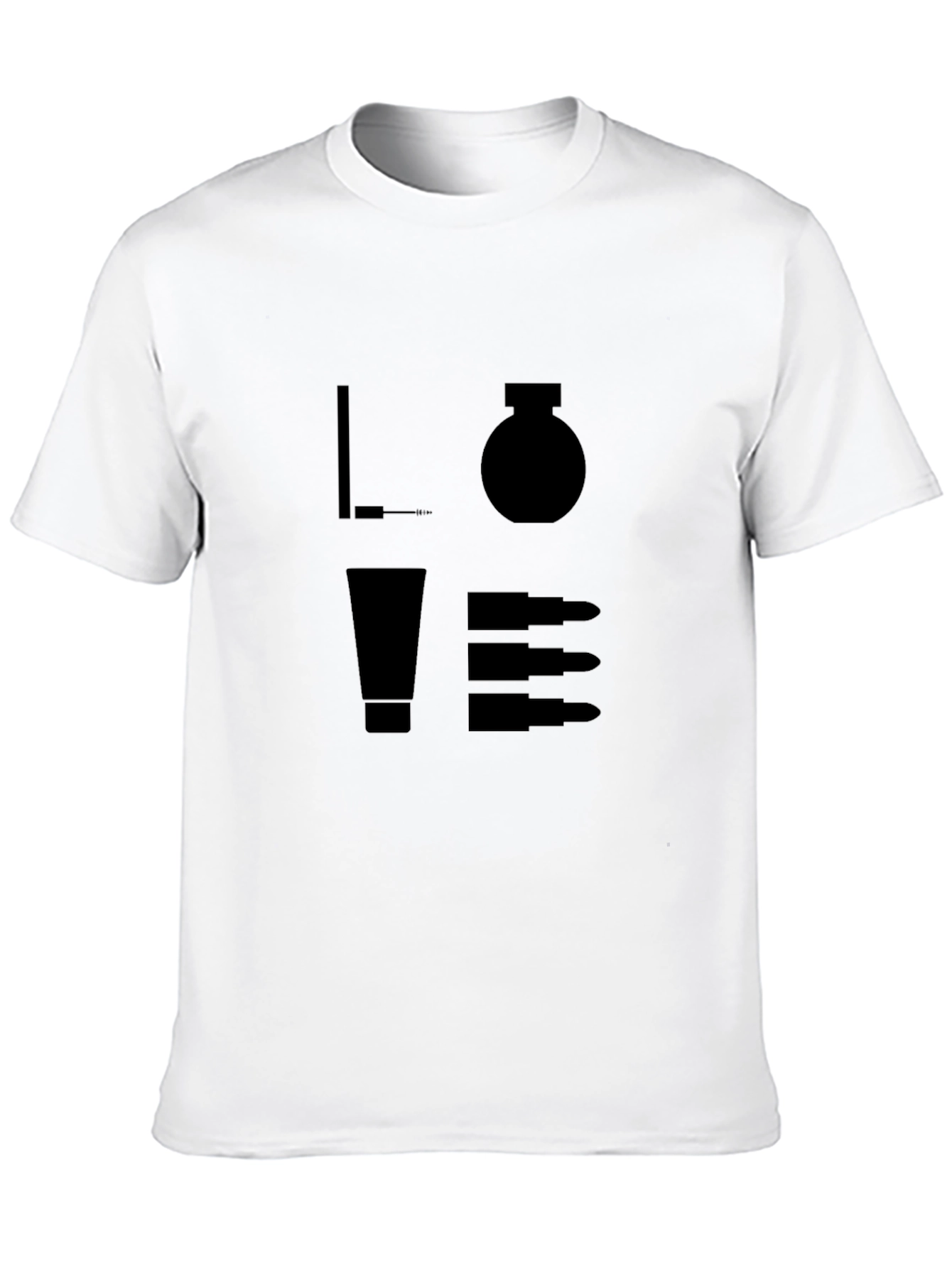 Love Makeup T-Shirt - Black Unique Design