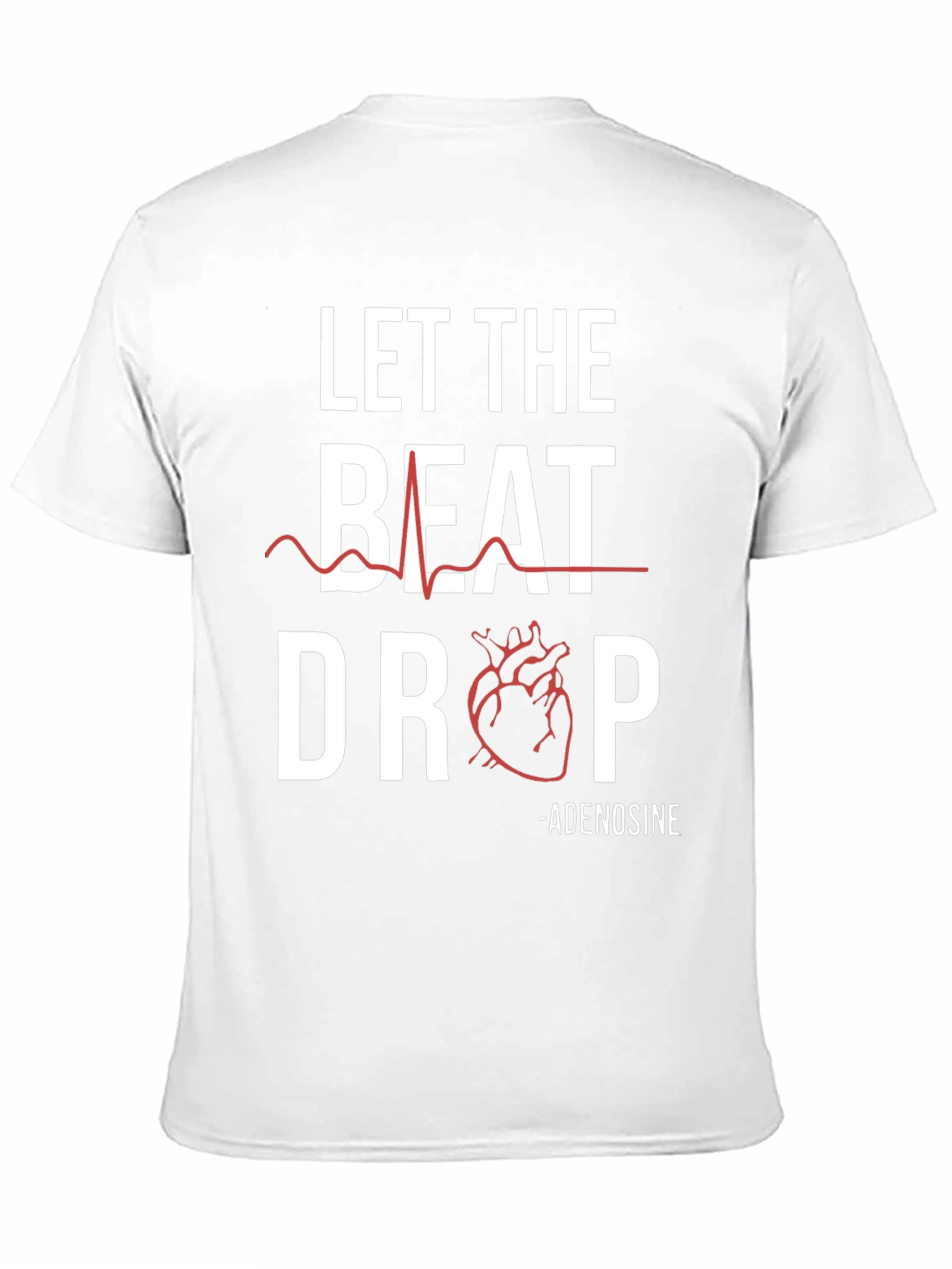 Let The Beat Drop Adenosine Graphic Tee