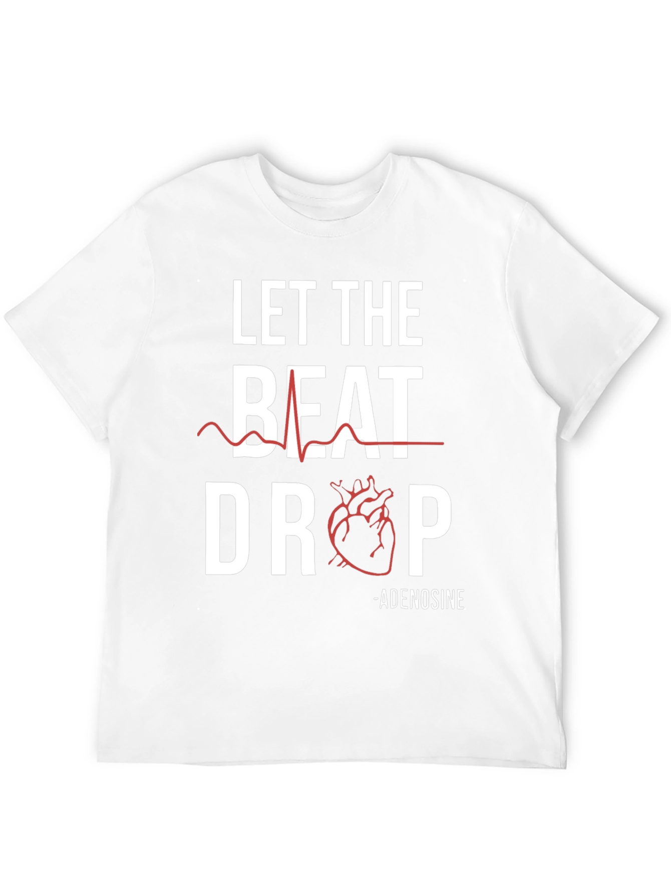 Let The Beat Drop Adenosine Graphic Tee
