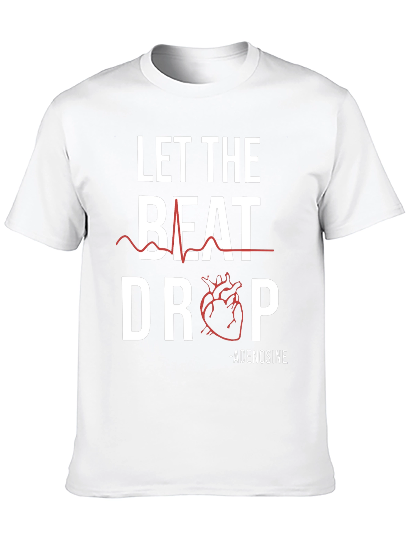 Let The Beat Drop Adenosine Graphic Tee