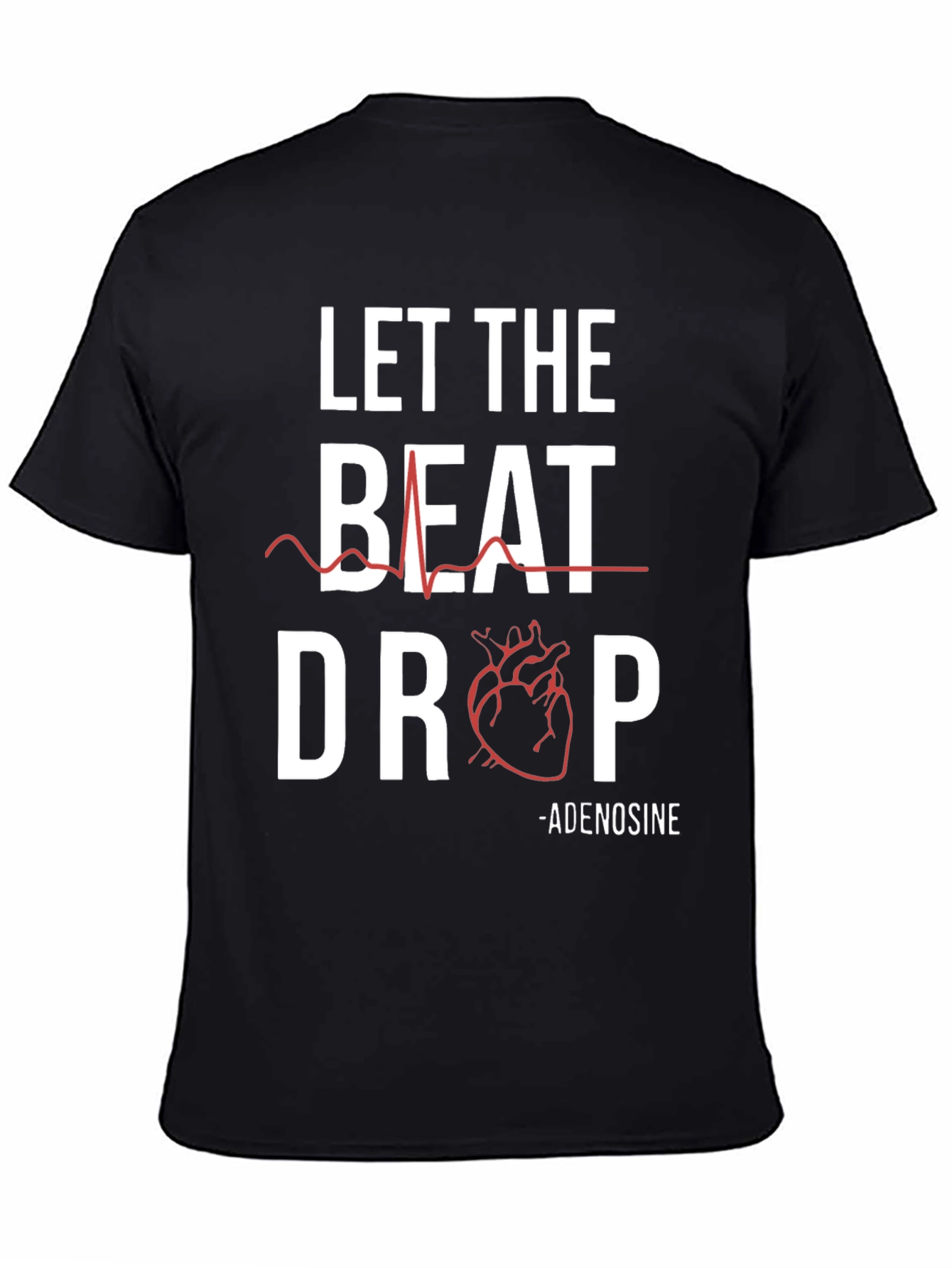 Let The Beat Drop Adenosine Graphic Tee