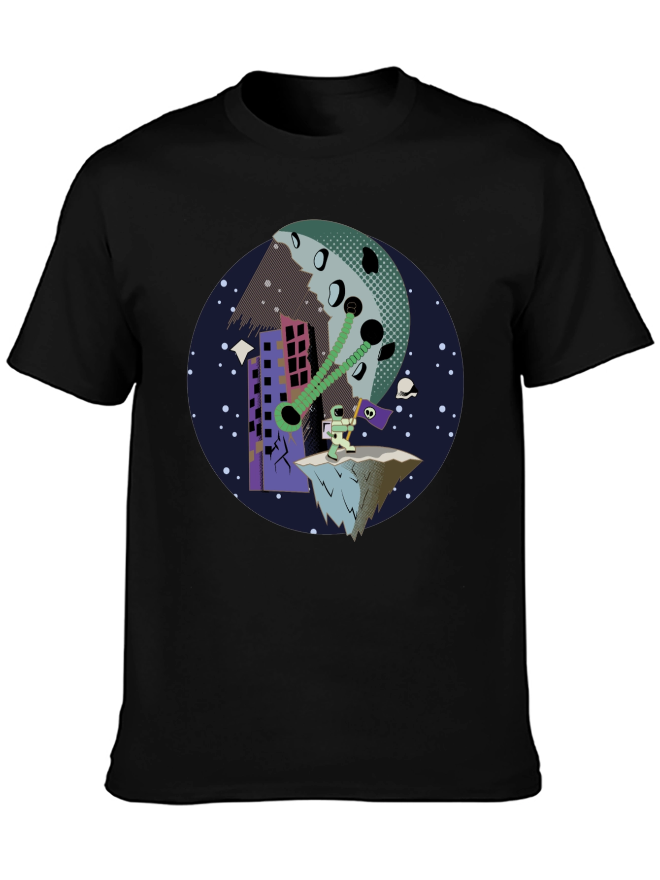 Astronaut Apocalypse Graphic Tee