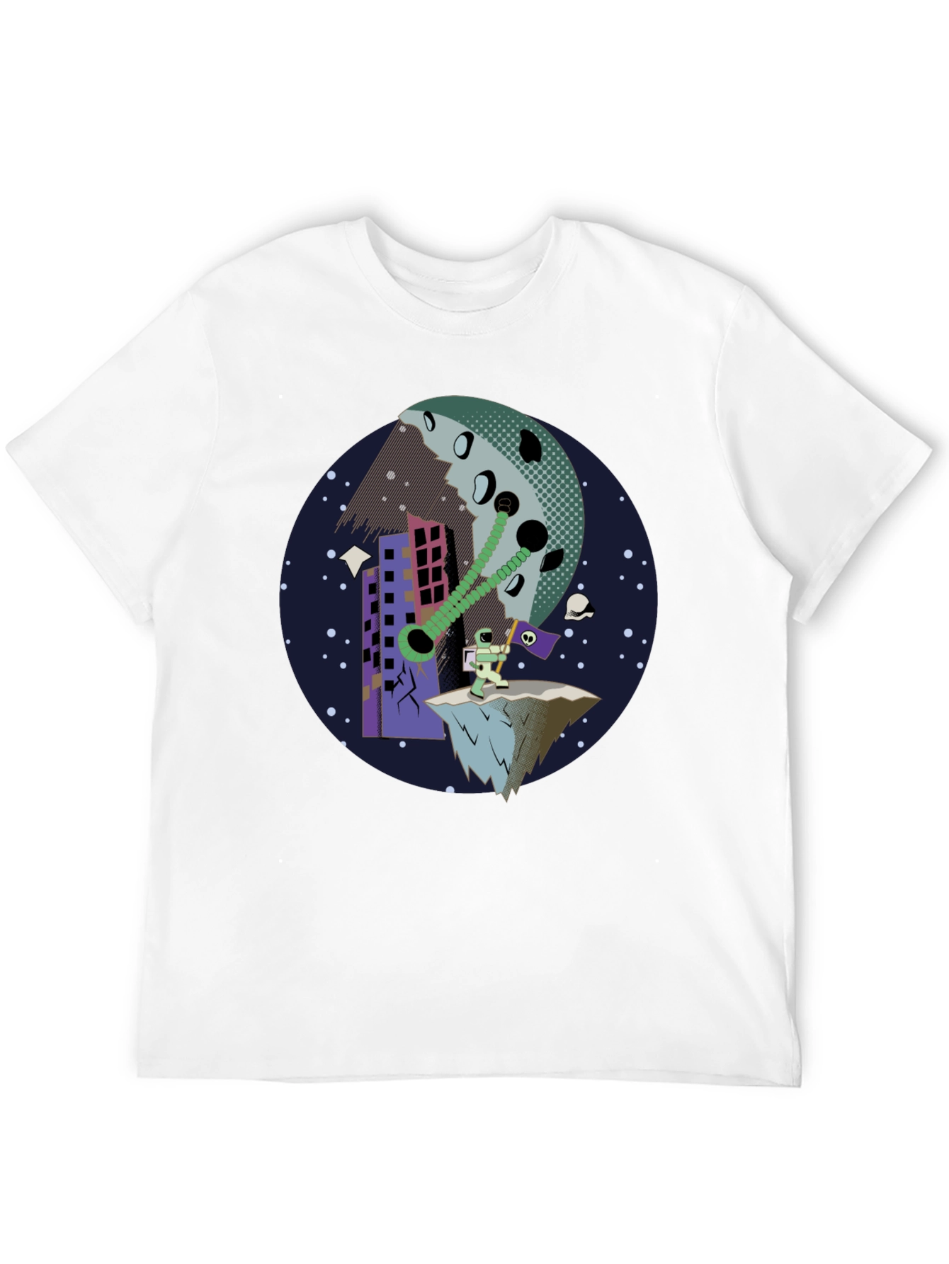 Astronaut Apocalypse Graphic Tee