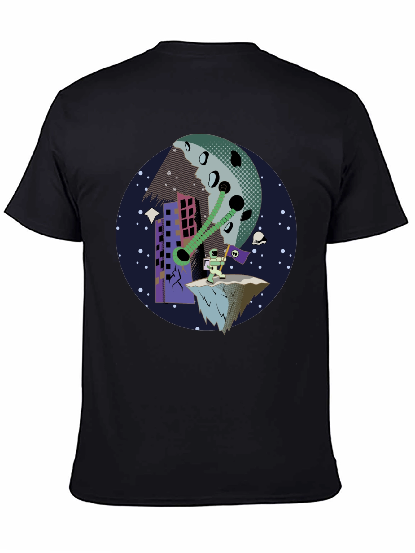 Astronaut Apocalypse Graphic Tee