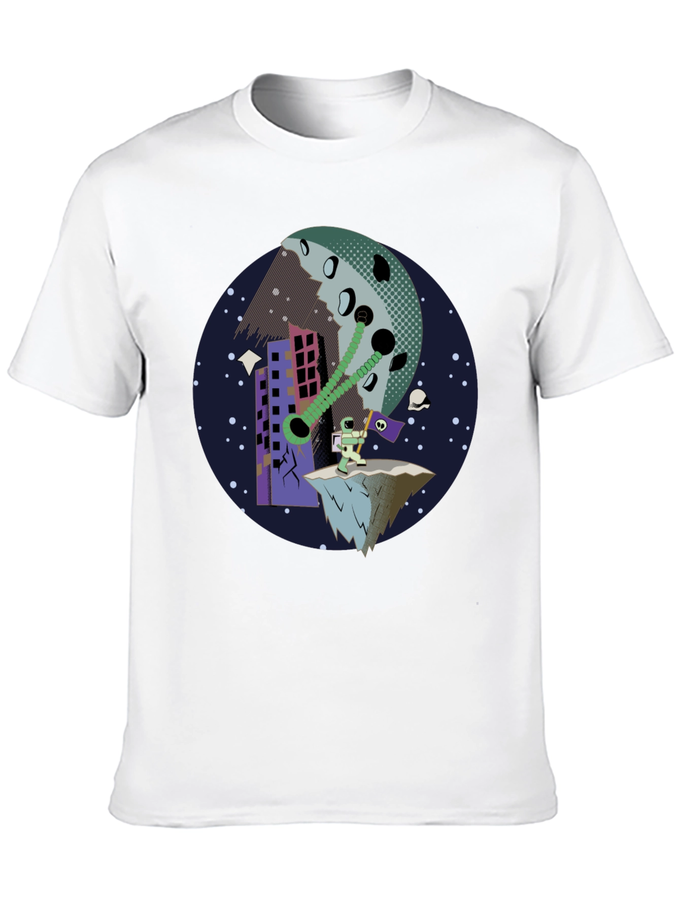 Astronaut Apocalypse Graphic Tee