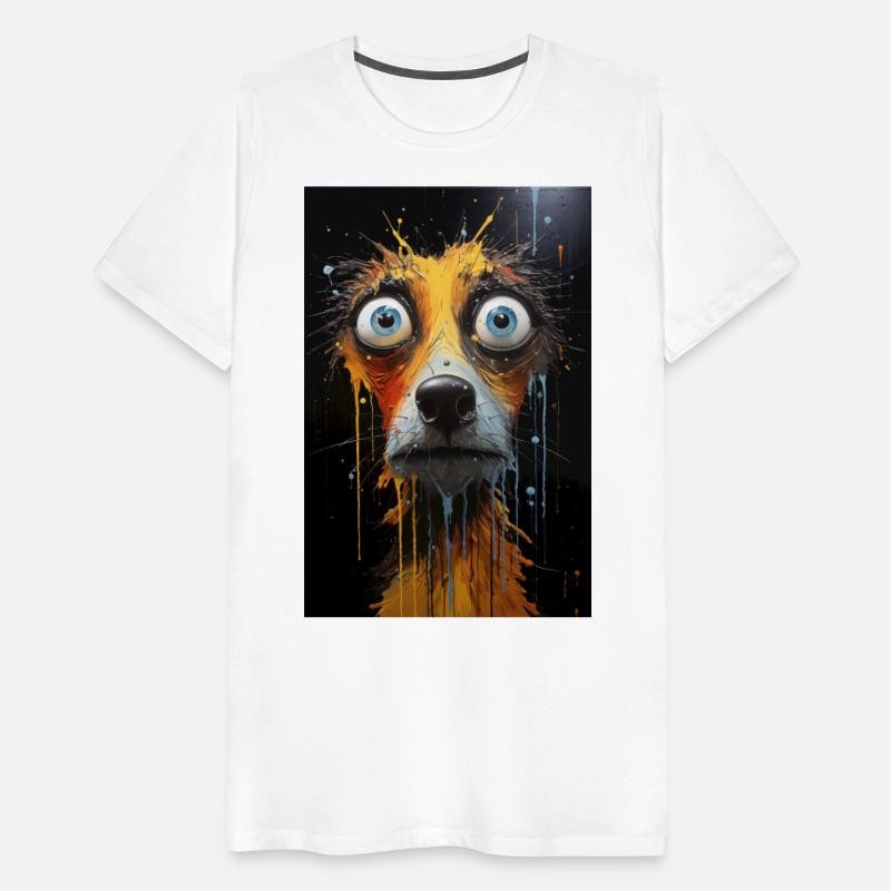 Paint Dripping Dogs Head - Urban Realism