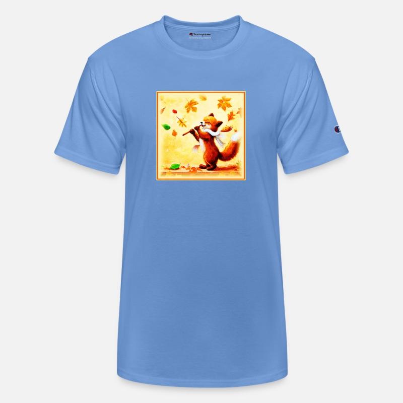 Painting Of a Happy Singing Red Fox. Buy Now