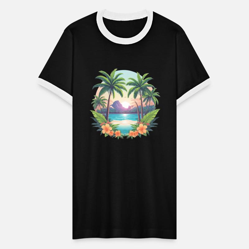 Palm Paradise: A Tropical Dreamscape