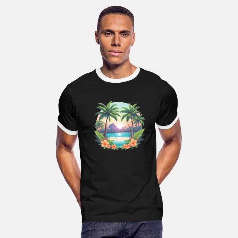 Palm Paradise: A Tropical Dreamscape