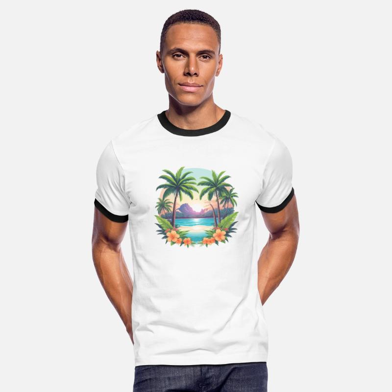 Palm Paradise: A Tropical Dreamscape