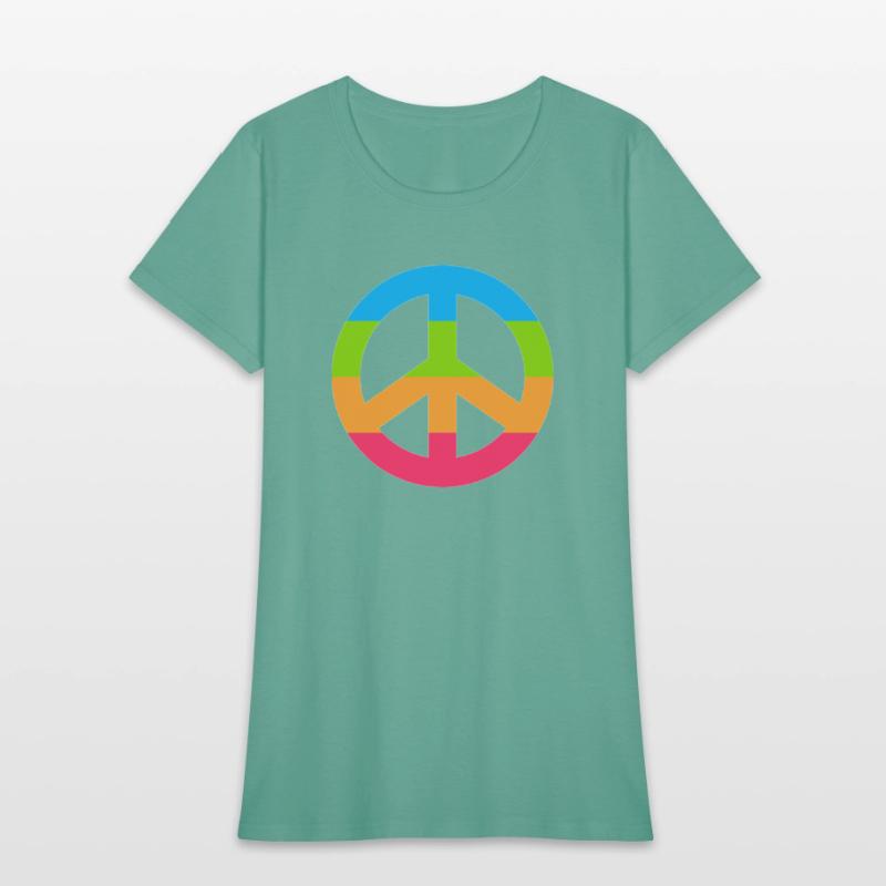 Panromantic Peace Sign