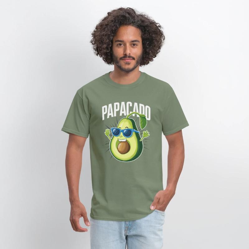 Papacado Fun Avocado Cartoon Character