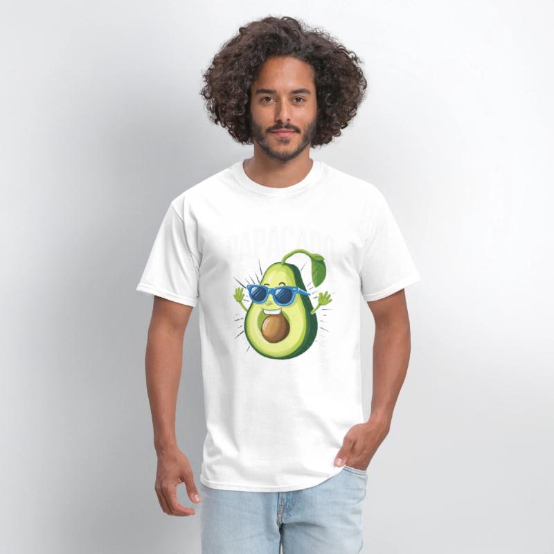 Papacado Fun Avocado Cartoon Character