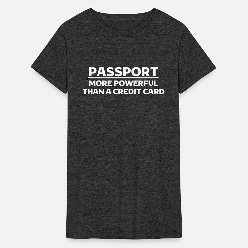 Passport Power Travel Humor Themed Design