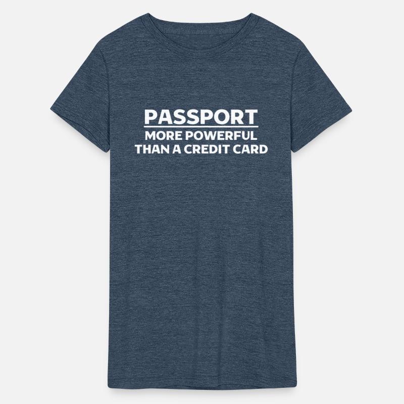 Passport Power Travel Humor Themed Design