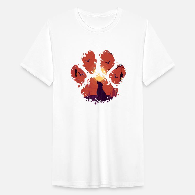 Paw Labrador Halloween Spooky Dog Mom Dad Men Wome