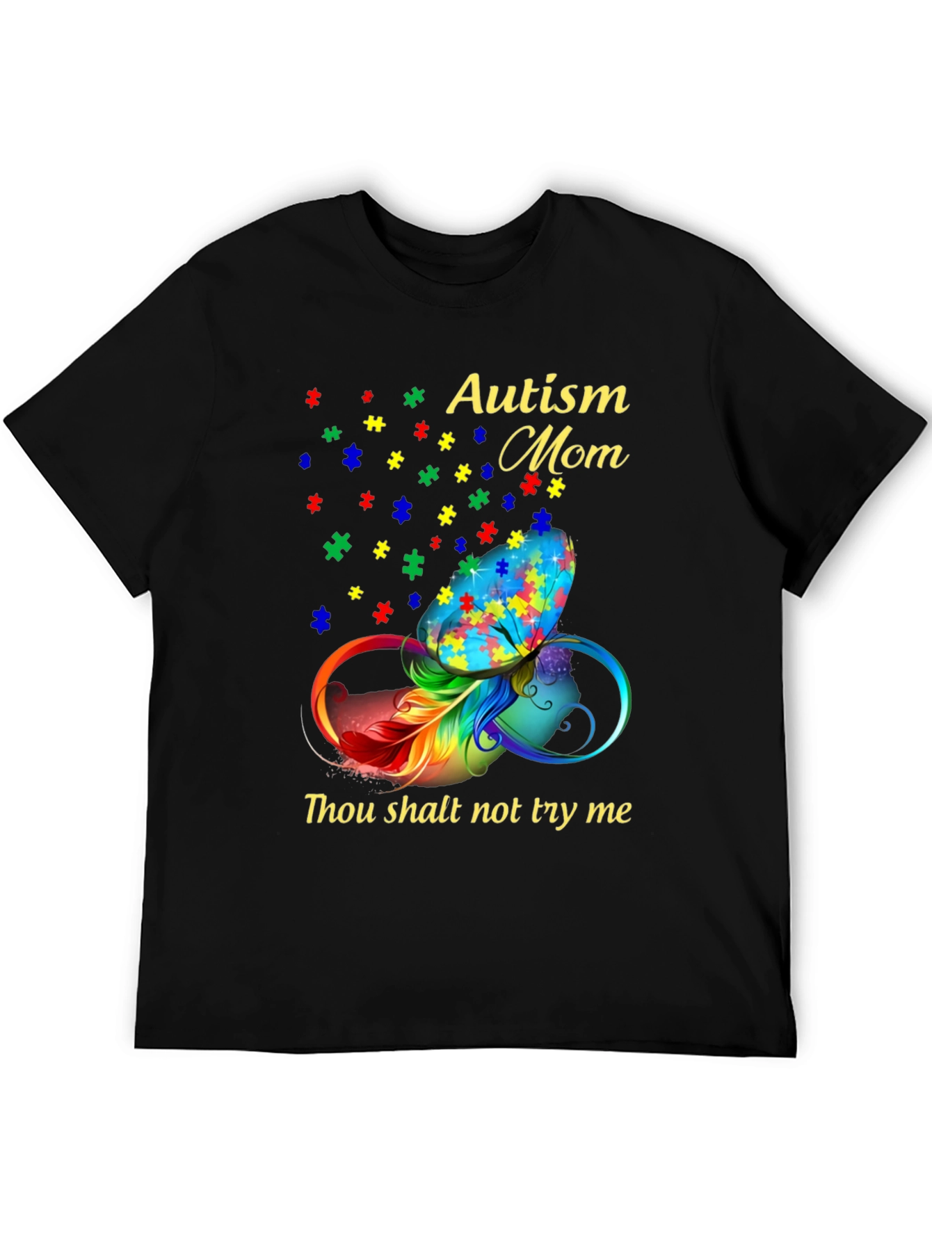 Autism Mom Graphic T-Shirt