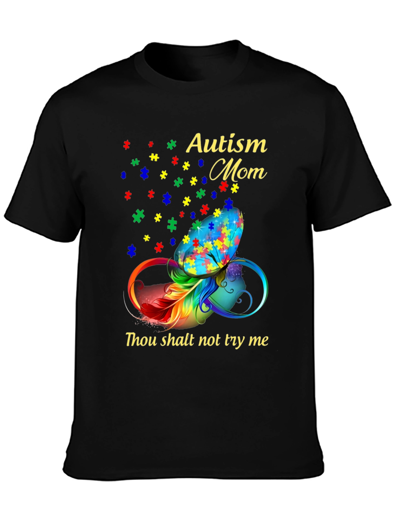 Autism Mom Graphic T-Shirt