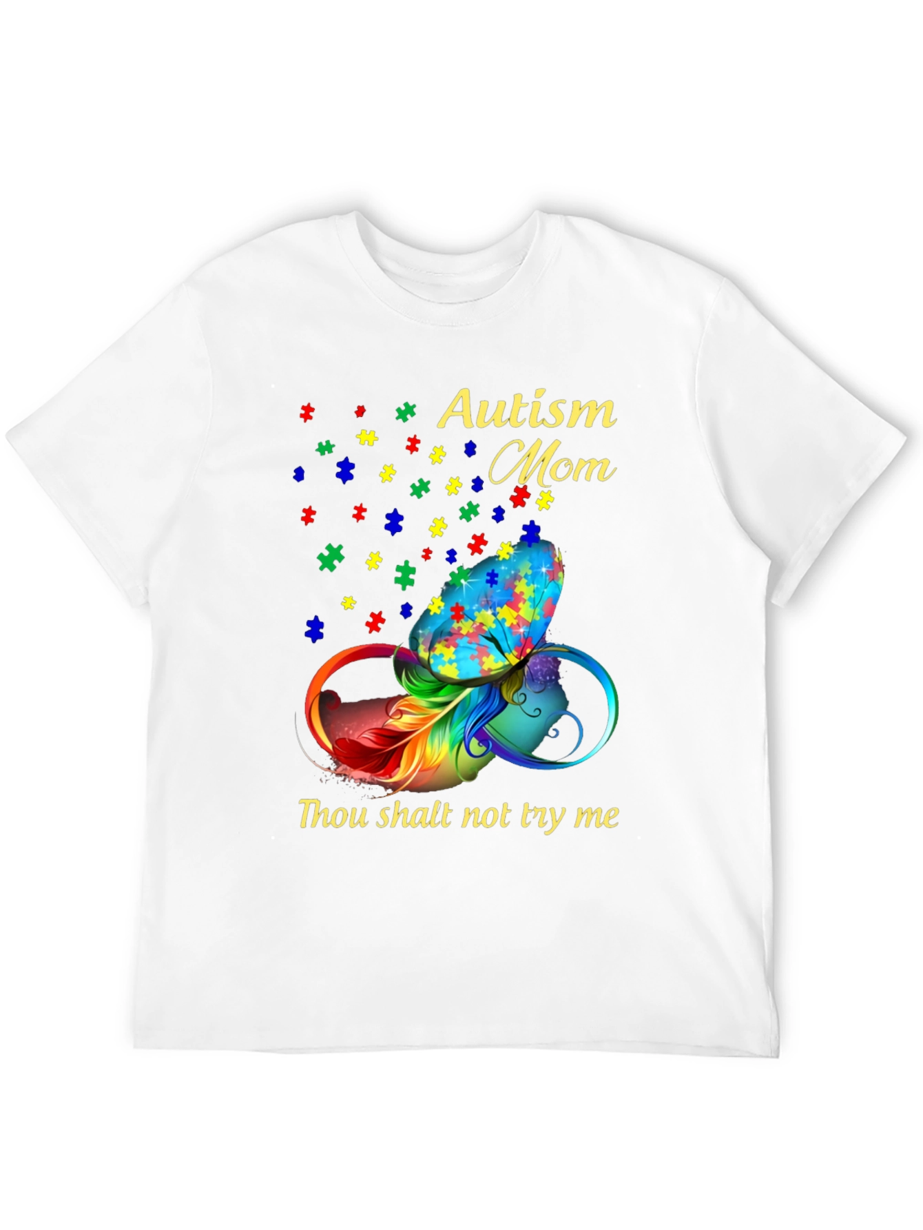 Autism Mom Graphic T-Shirt