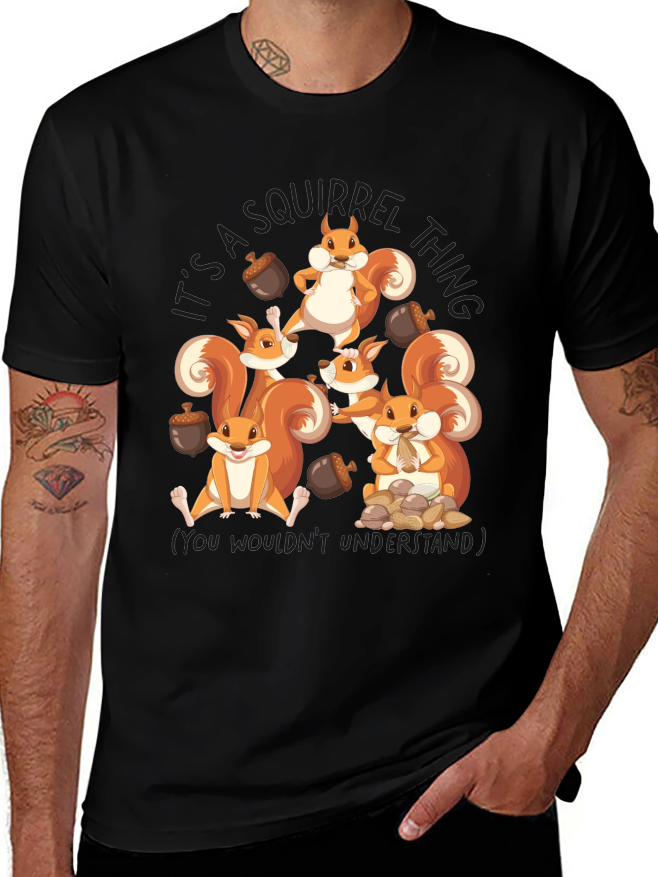 Squirrel T-Shirt - A Squirrel Thing Design