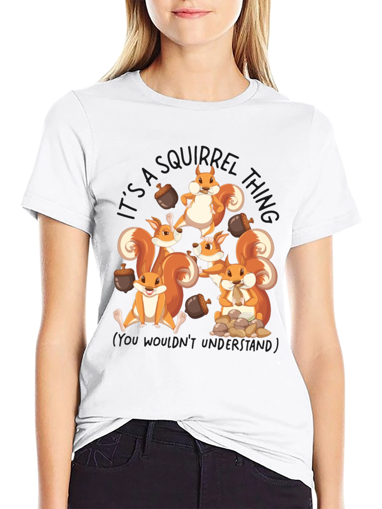 Squirrel T-Shirt - A Squirrel Thing Design