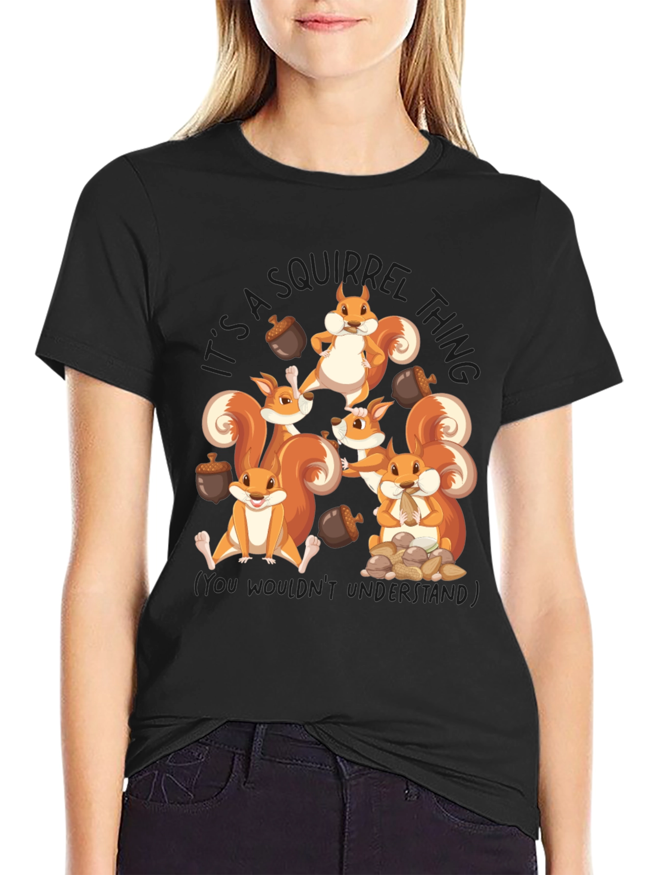 Squirrel T-Shirt - A Squirrel Thing Design