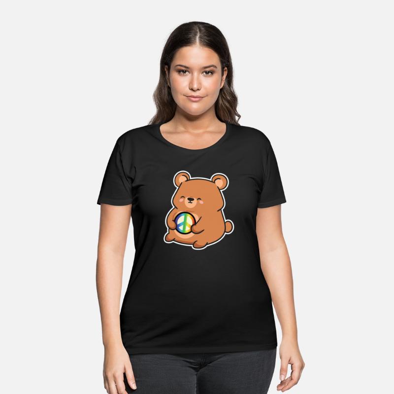 Peace sign, freedom, cute bear